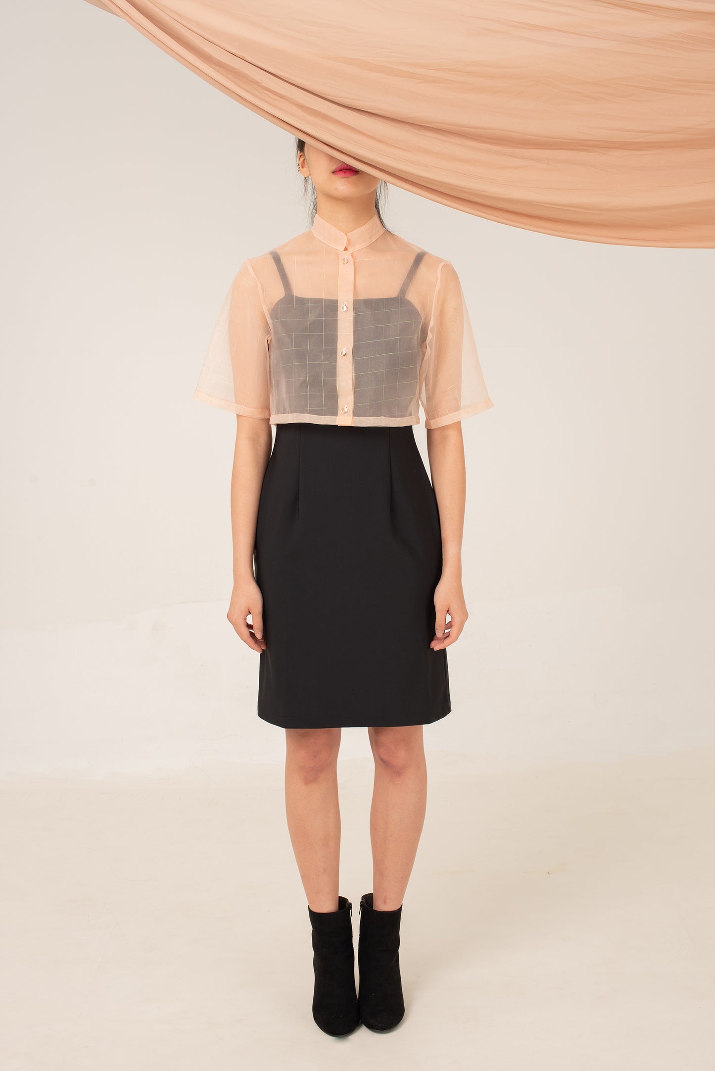 Tibby Mandarin Collar Shirt