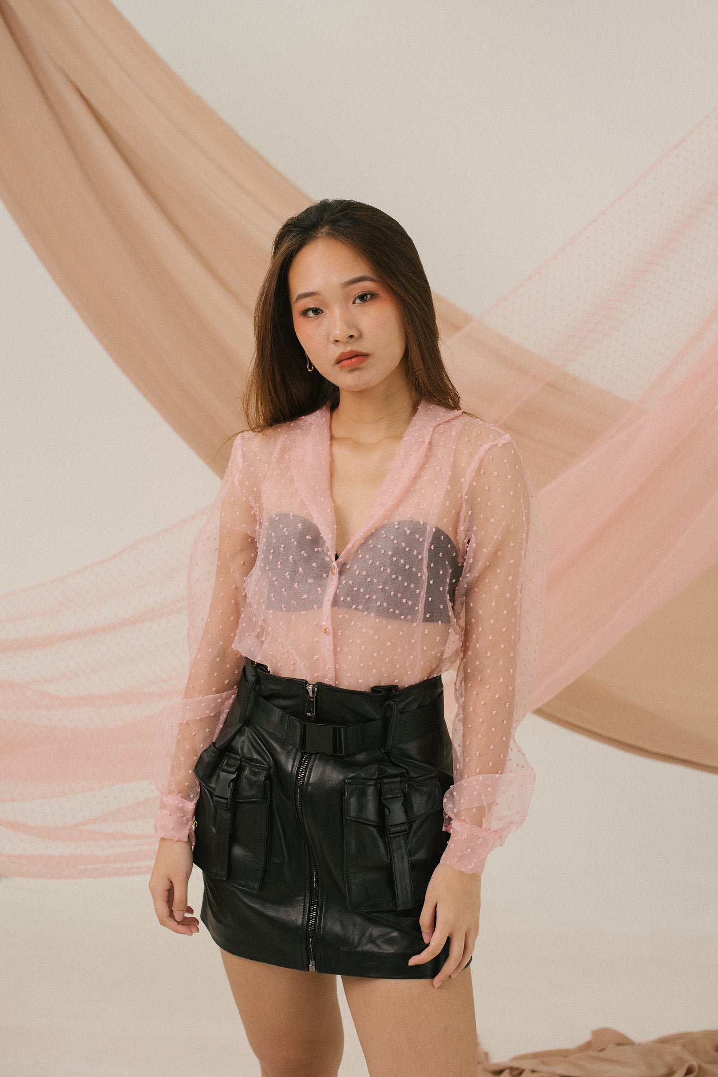 Egle Lapel Collar Shirt