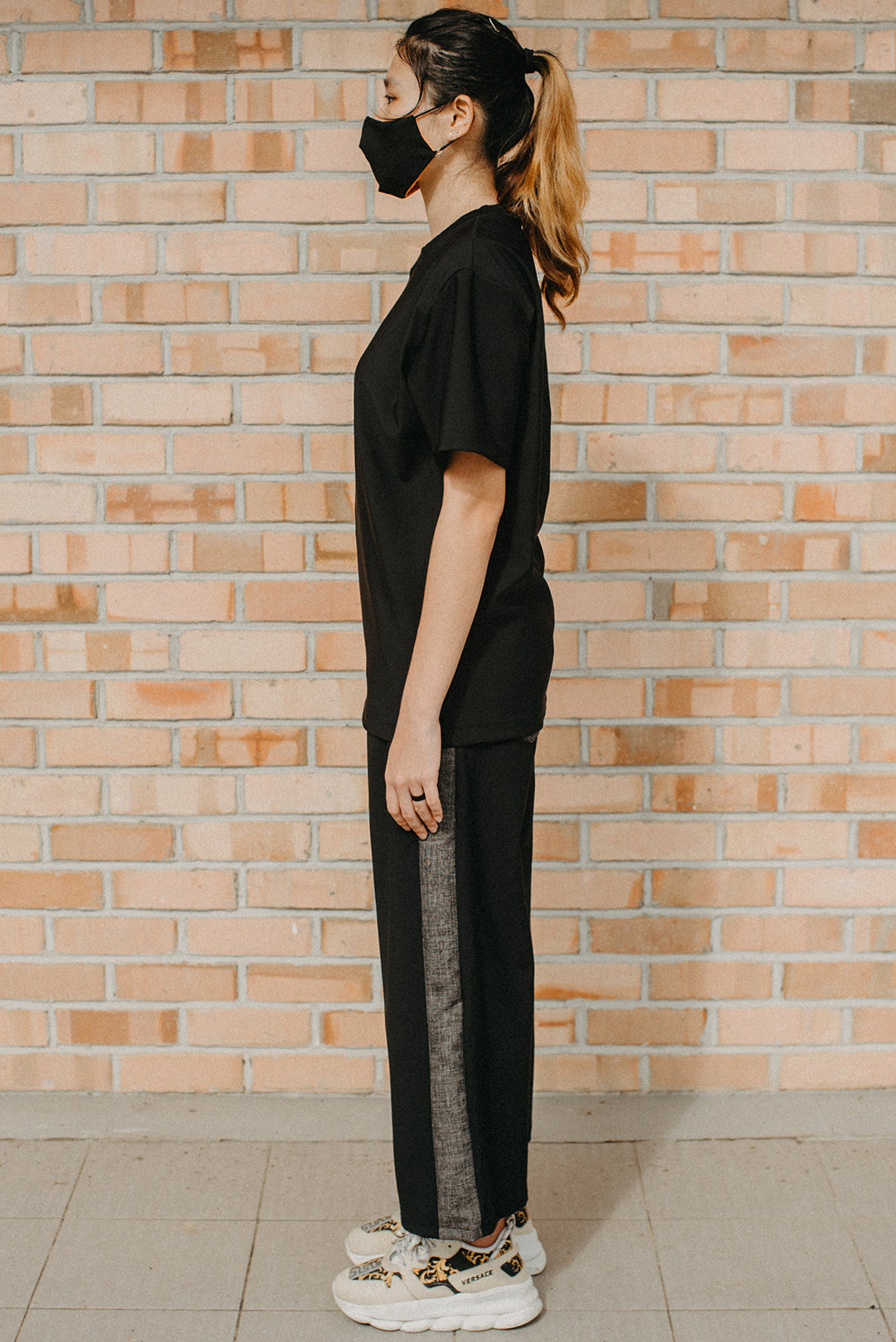 Aiden Oversized Unisex Paneled T-shirt