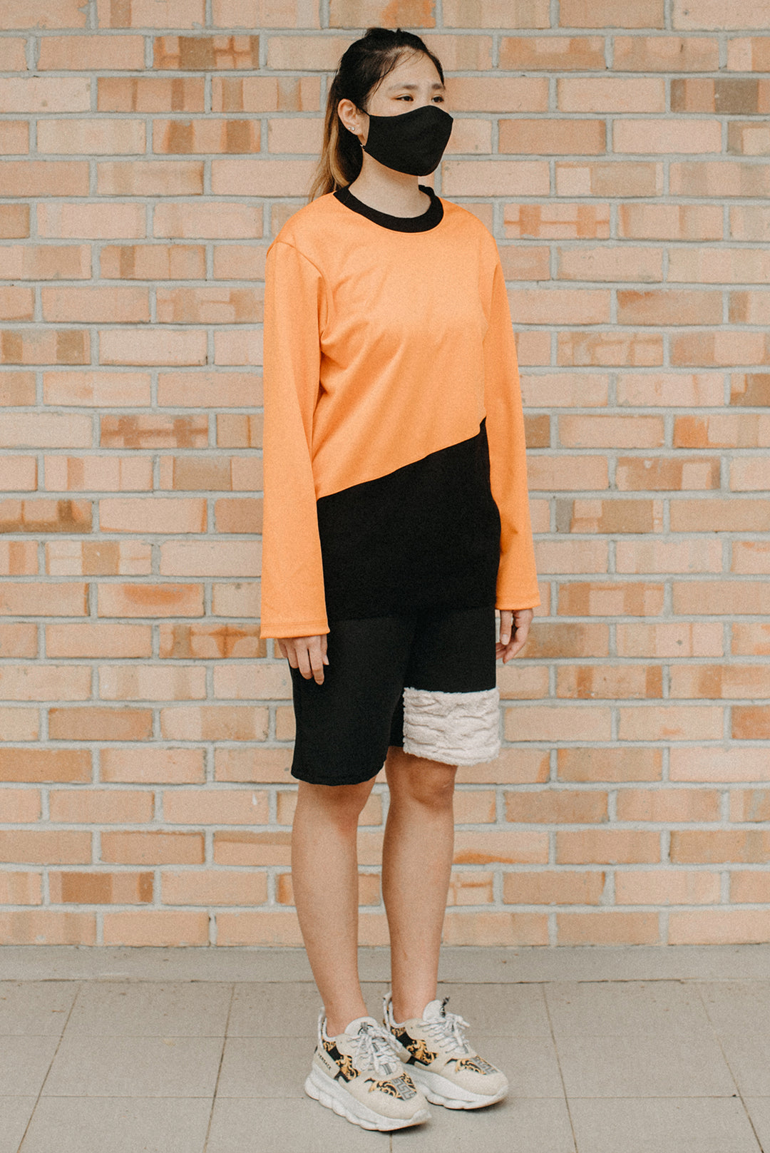 Dawson Contrast Paneled Bermuda Shorts